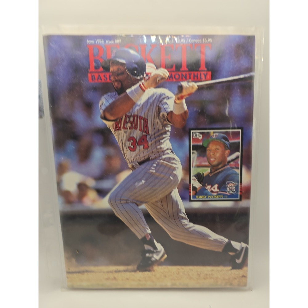 Beckett Baseball Card Monthly June 1992 Issue #87